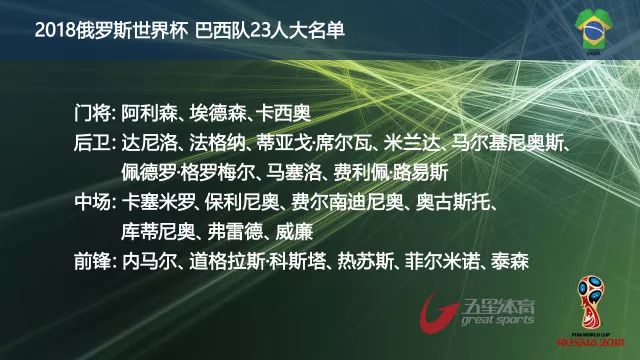 巴西队球衣_巴西队球员名单_06巴西队