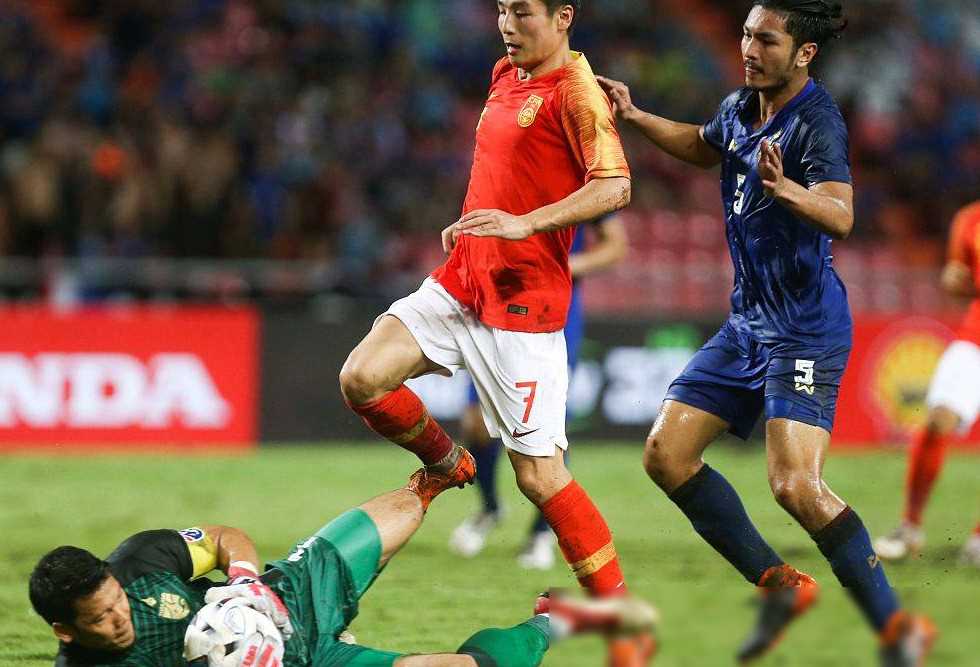国足比赛中国对泰国_国足比赛下中国球员是谁_中国国足下一场比赛