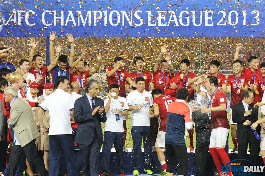 2013亚冠决赛：广州恒大创造历史 主场平首尔FC总比分3:3夺冠